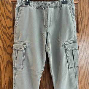 Union Cargo Joggers in Olive Green, Medium